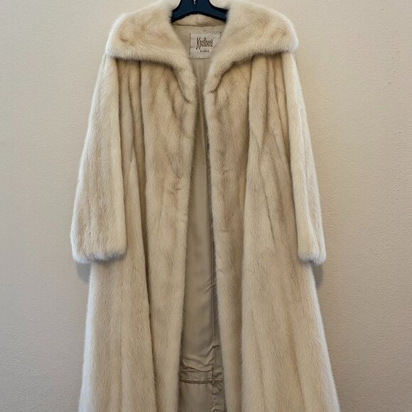 Vintage Natural Tourmaline Mink Coat